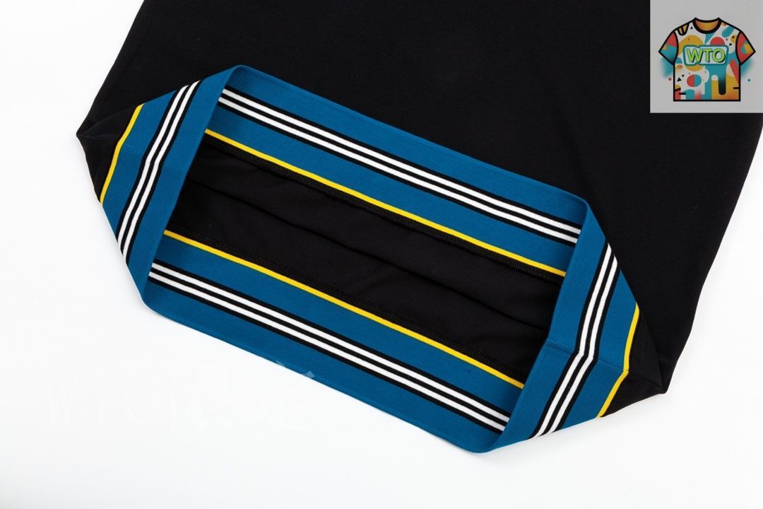 小ロゴ刺繍 異色?接ポロ-1