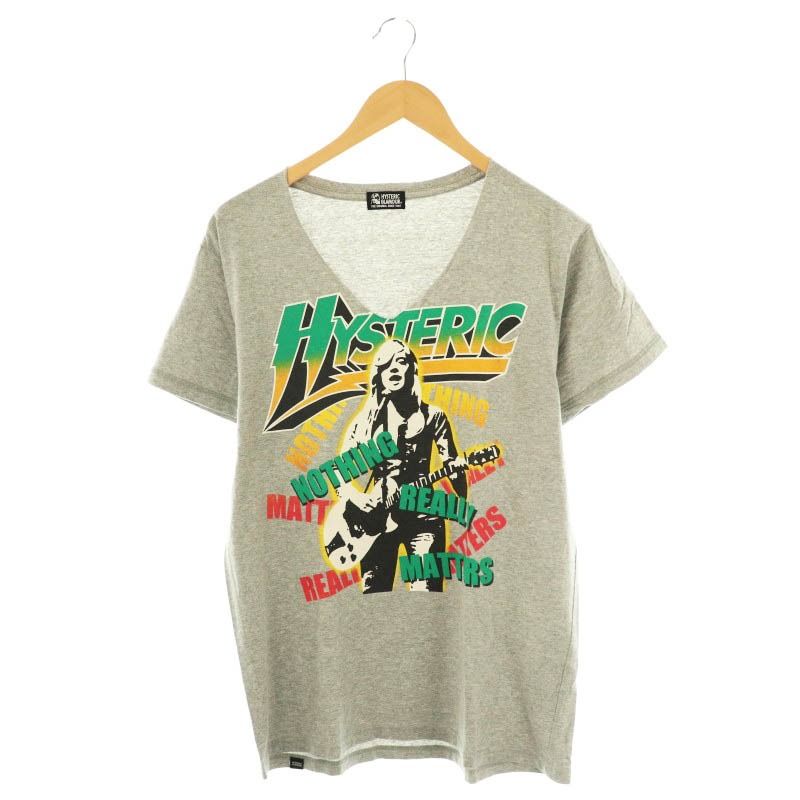 HYSTERIC GLAMOUR　マルチ柄Tシャツ ヒステリックグラマー ヒステリックグラマー マルチ柄Tシャツ（HYSTERIC GLAMOUR