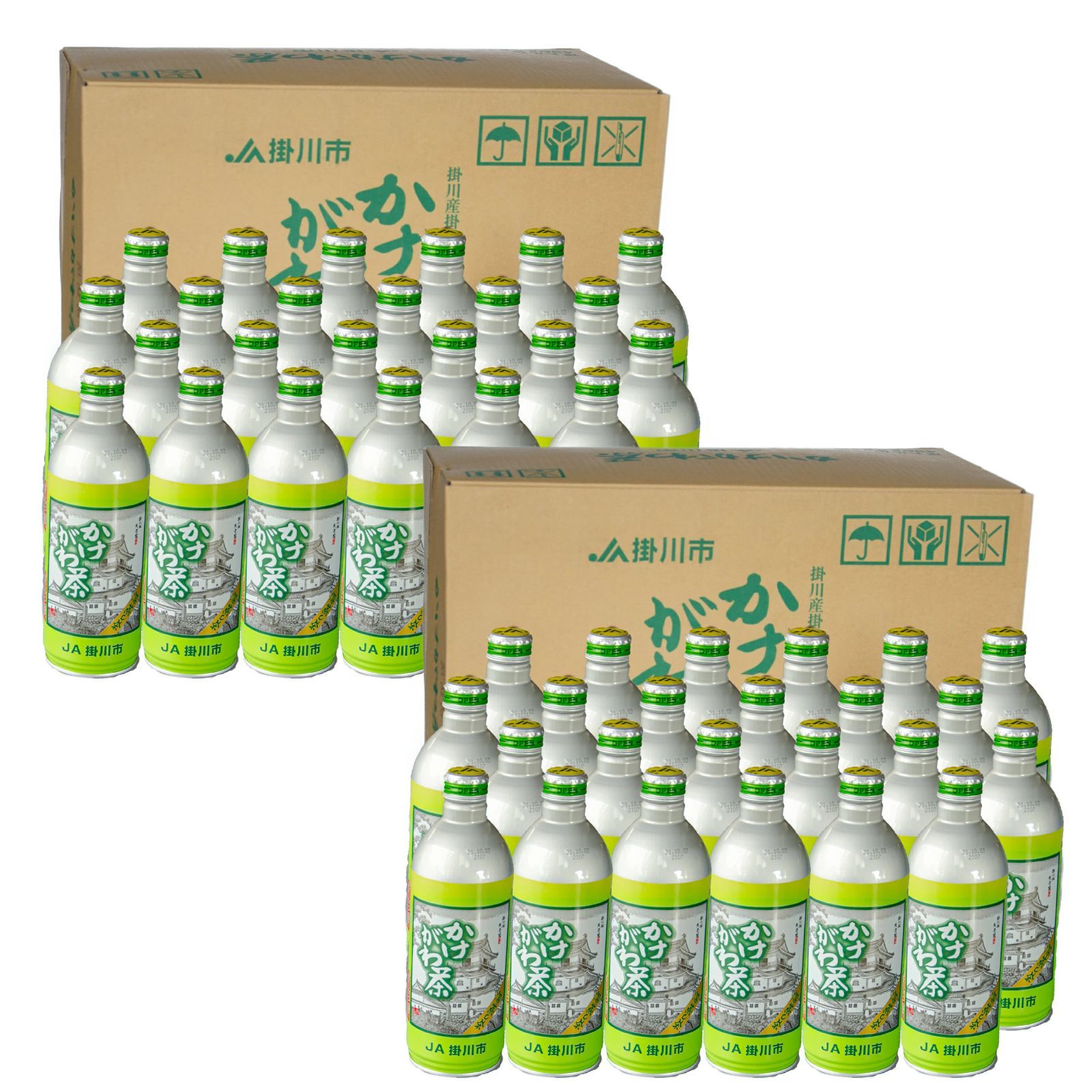 茶和家 JA掛川市 かけがわ茶 深蒸し茶 アルミ缶 490g ｘ 48本