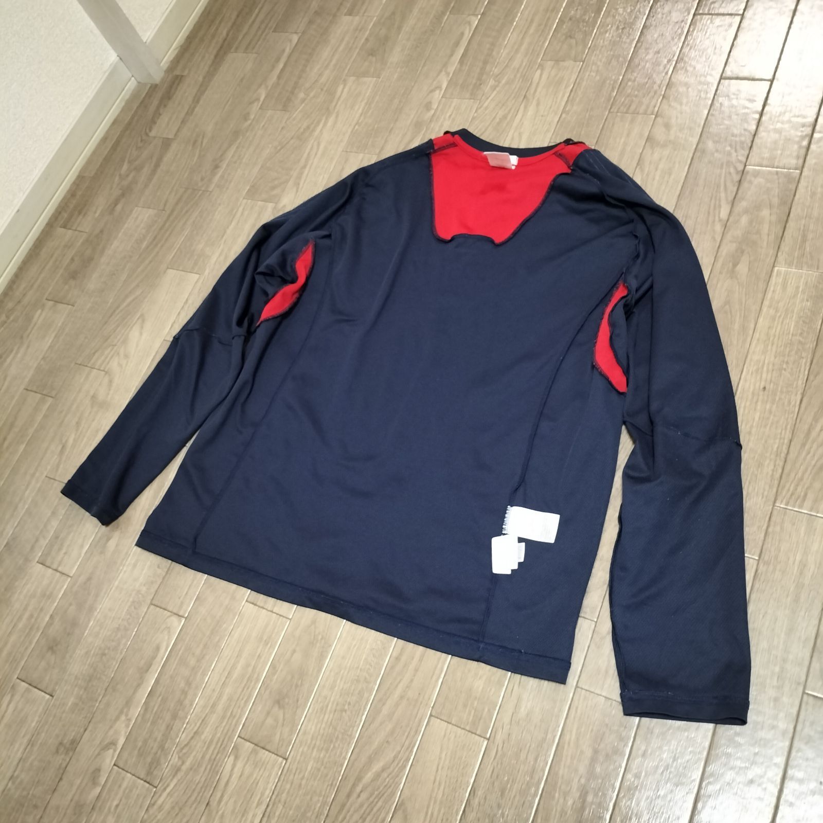 ☆old adidas ゲームシャツ トレーニングウェア ロンT プルオーバー 