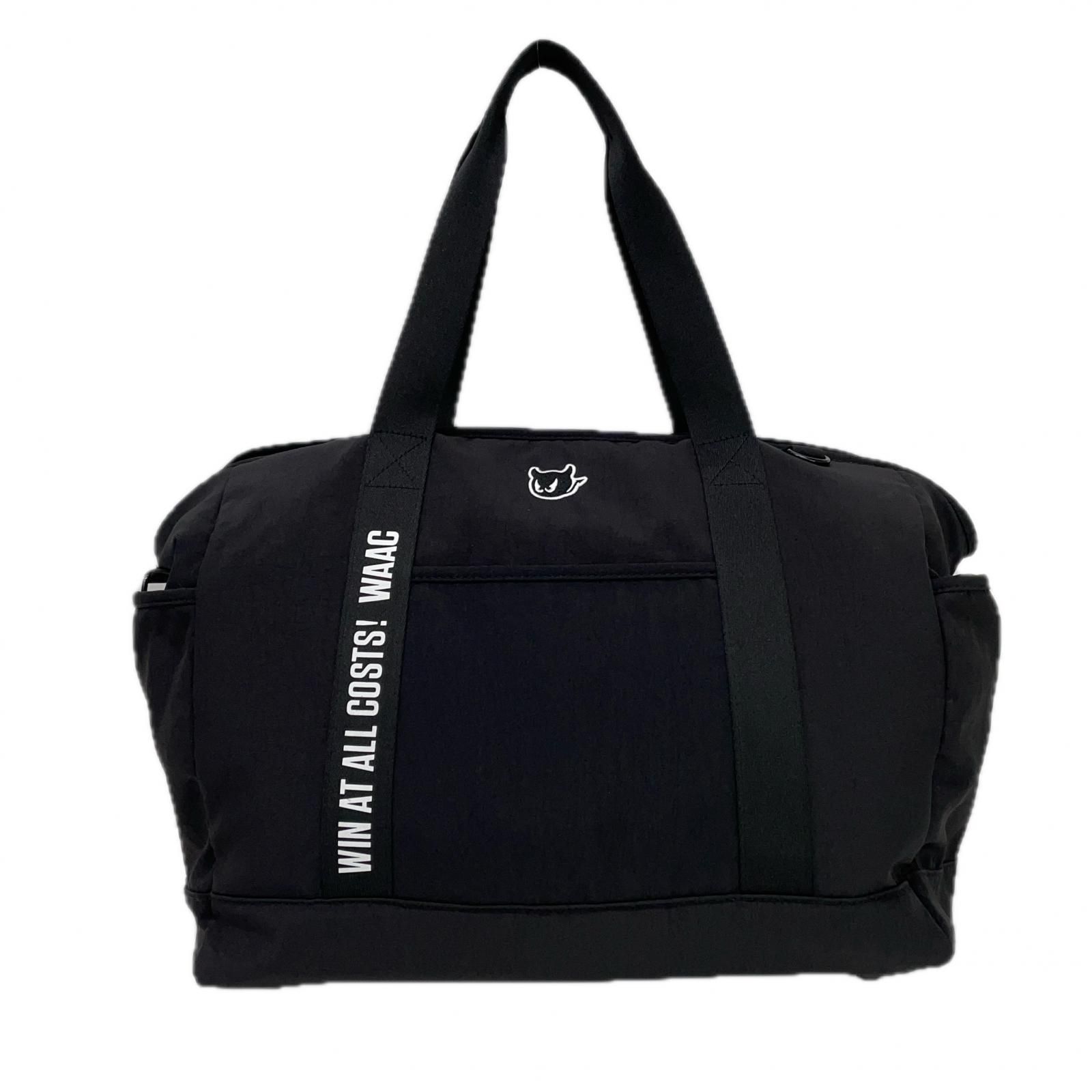 WAAC カートバッグ ショルダーバッグ 黒 ブラック ラウンドバッグ