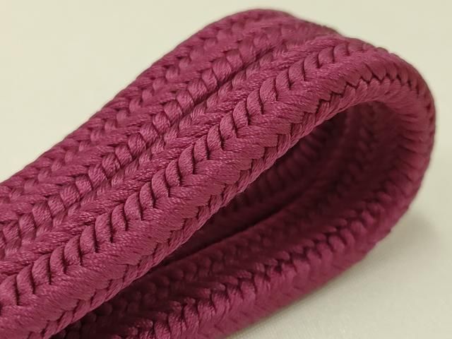 平和屋着物● 上 有職組紐道明 帯締め 冠組 暗紅色 宮内庁御用 国立博物館御用 東京芸術大学御用 AABB3739ay