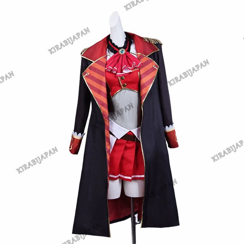 VTuber ブイチューバー コスプレ 宝鐘マリン コスプレ衣装 コスチューム パーティー 変装 制服 演出服 cosplay イベンド 変装 仮装 プレゼント 祭り仮装 アニメ クリスマス ハロウィン
