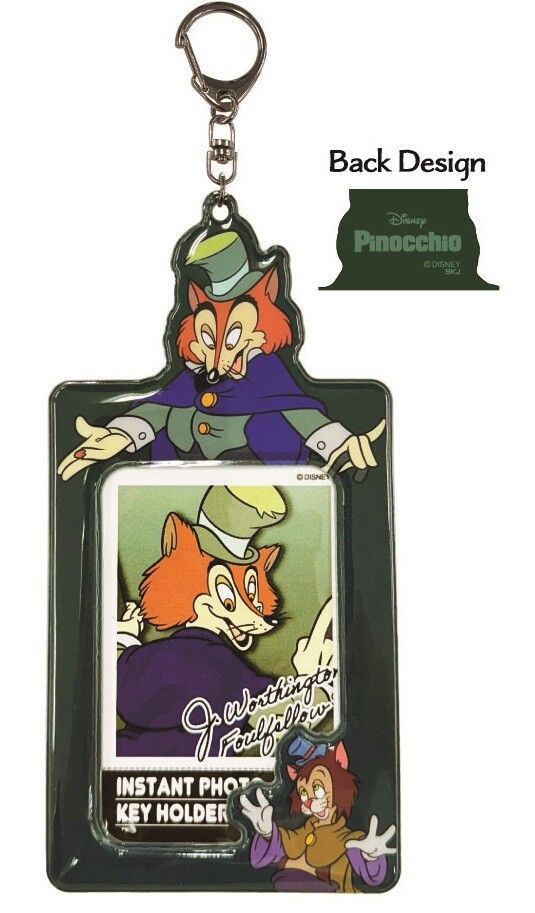 ディズニー　ピノキオ　フィガロ　フォト　キーホルダー ヴァイス ディズニー 100 Disneyキーホルダーセット ピノキオ