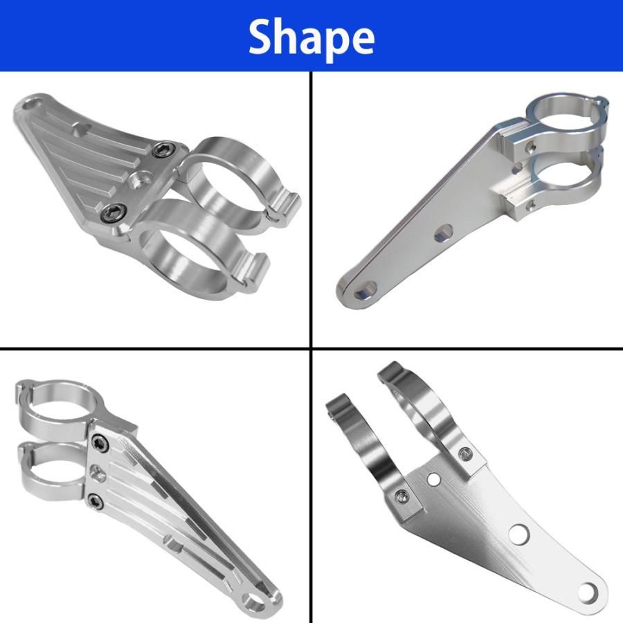 39mm ヘッドライトステー CNC アルミ削り出し ヘッドライト ステー 汎用 フロントフォーク ウインカーステー W400 W650 W800  ZJ05B バリオス バリオス-2 エストレア CBX1000 CB750F CBX750F スティード600 - メルカリ