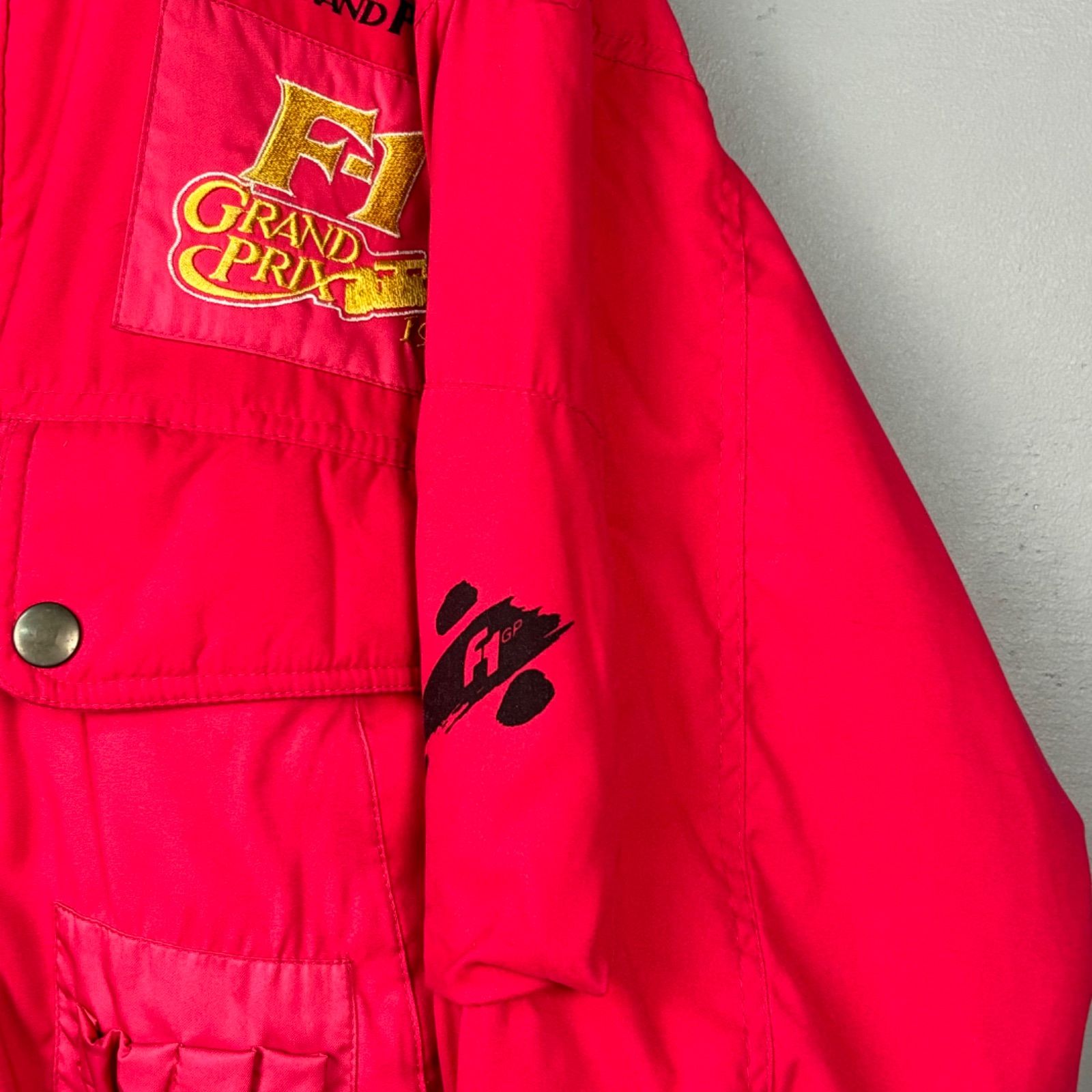 希少 90s VINTAGE F1 GRAND PRIX 1990 KADOYA Racing Jacket