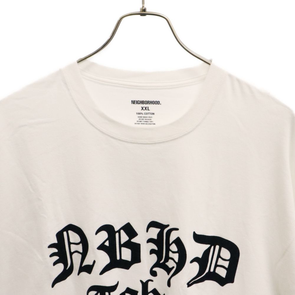 NEIGHBORHOOD ネイバーフッド フロッキープリント   ロンT　M NEIGHBORHOOD ネイバーフッド フロッキープリント ロンTM