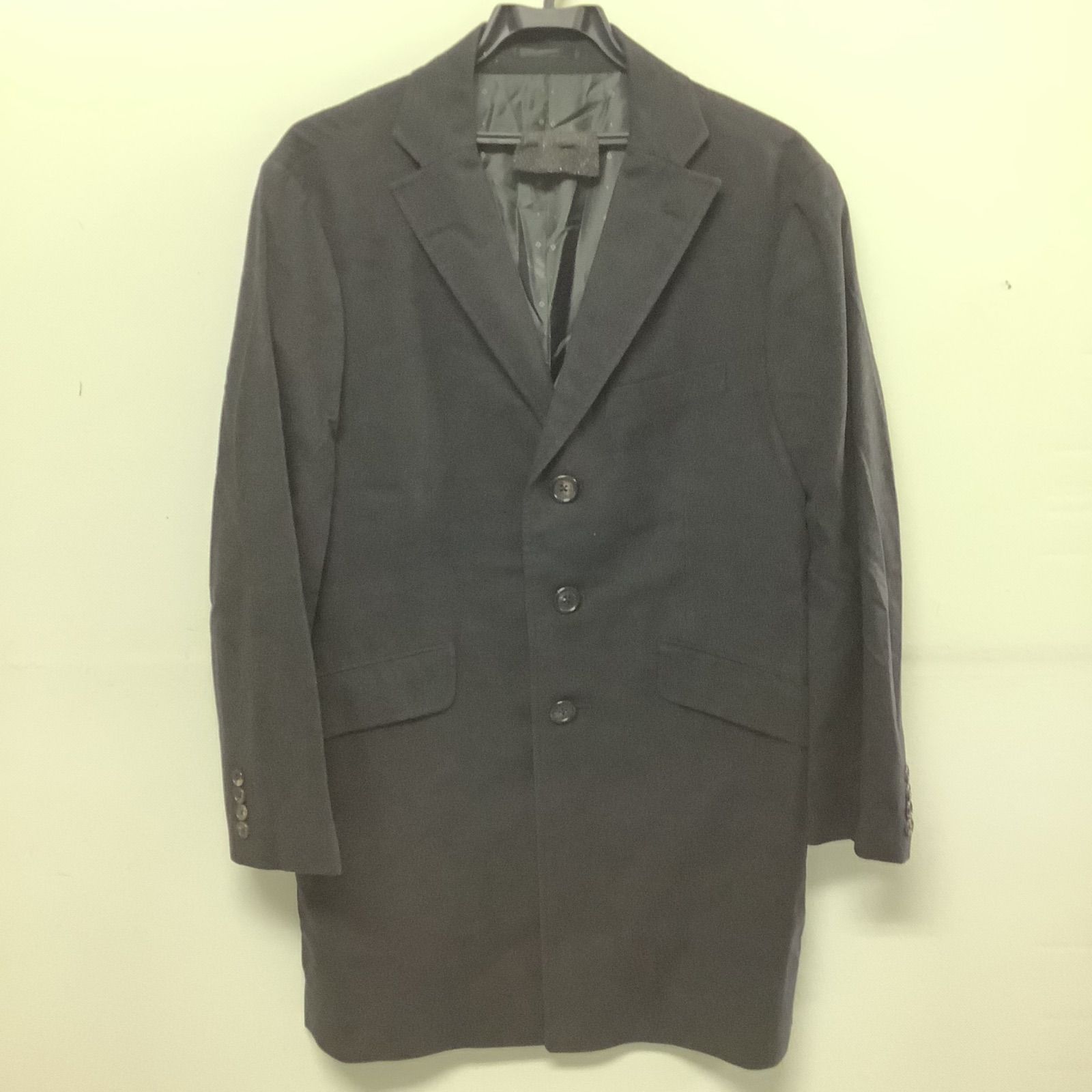 Adererror チェスターコート レア】Adererror x ZARA ブラック チェスターコート 青ステッチ