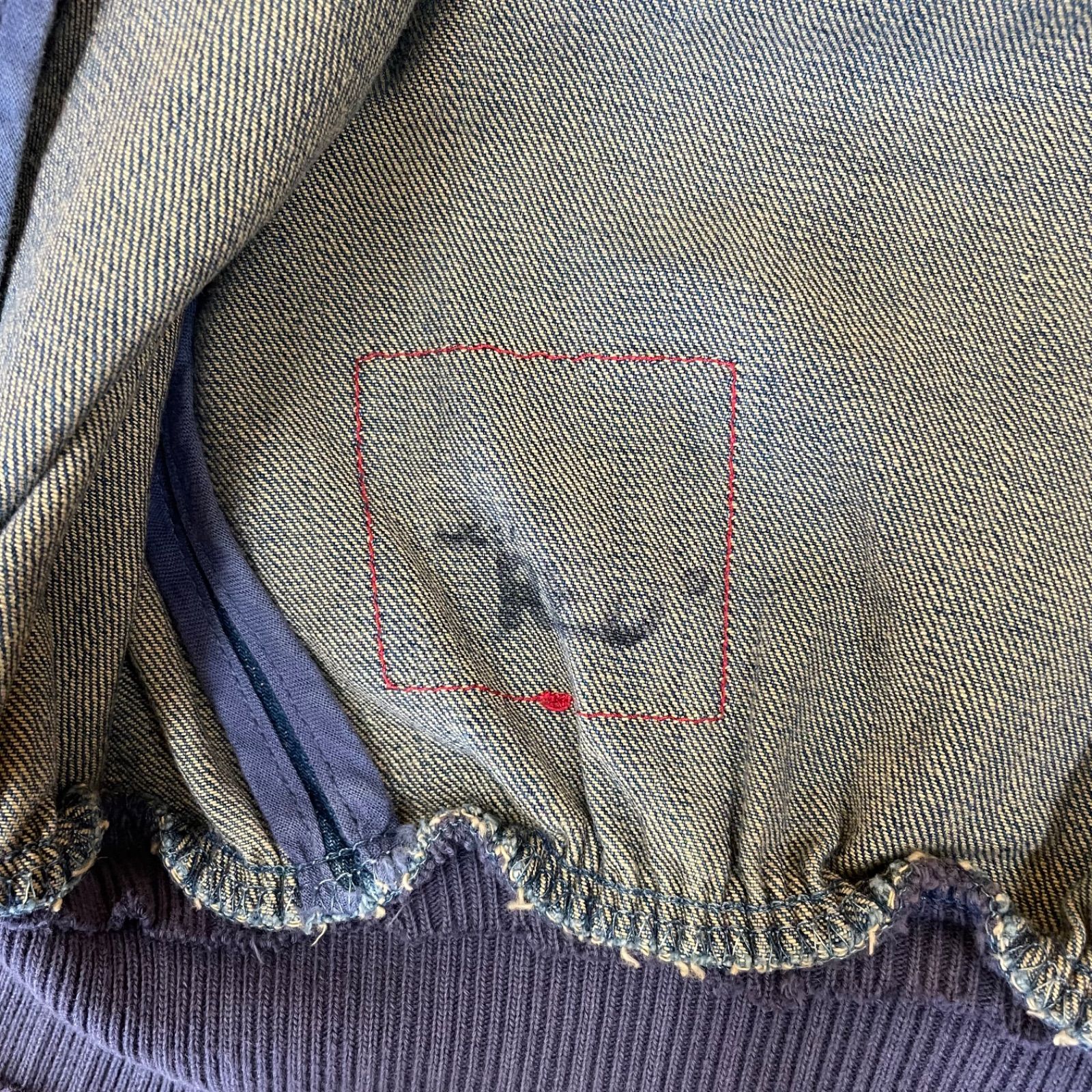 00s LEVI'S RED デニムジャケット レディースXS リーバイス レッド