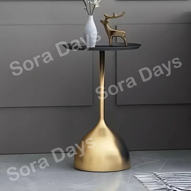 ヴィンテージ風 メタル サイドテーブル