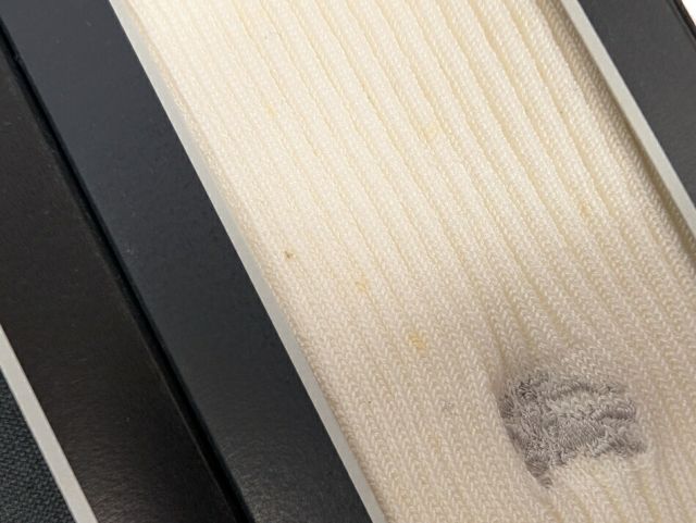 未使用 箱入り バーバリー ソックス 紳士 靴下 メンズ 25-26cm