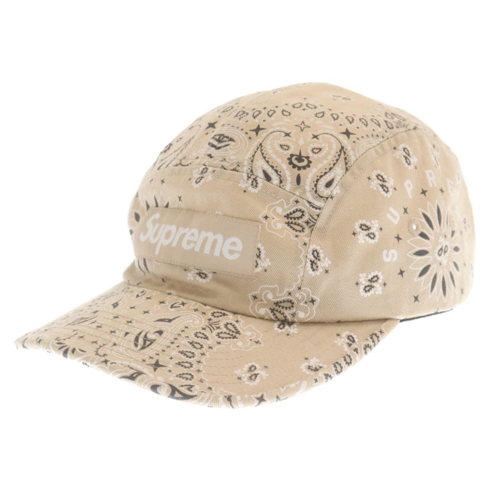 SUPREME (シュプリーム) 21SS Bandana Camp Cap ボックスロゴ バンダナ 