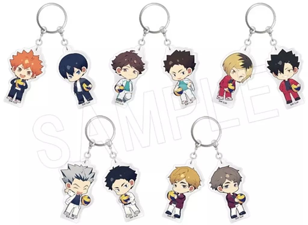 【未開封新品】及川徹アクリルキーホルダー◇J-WORLDハイキュー!! 新品】キーホルダー 【BOX】ハイキュー!! トレーディングアクリル