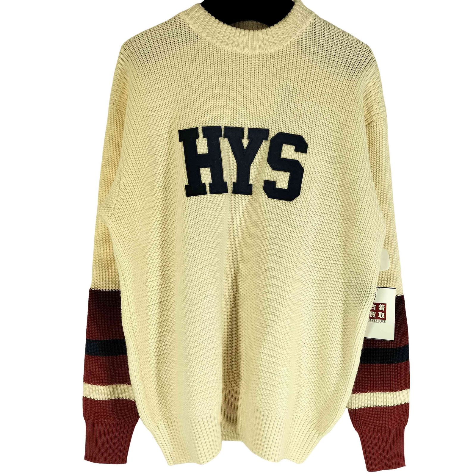 □HYSTERIC GLAMOUR HYSロゴ プルオーバーセーター S HYSTERIC GLAMOUR