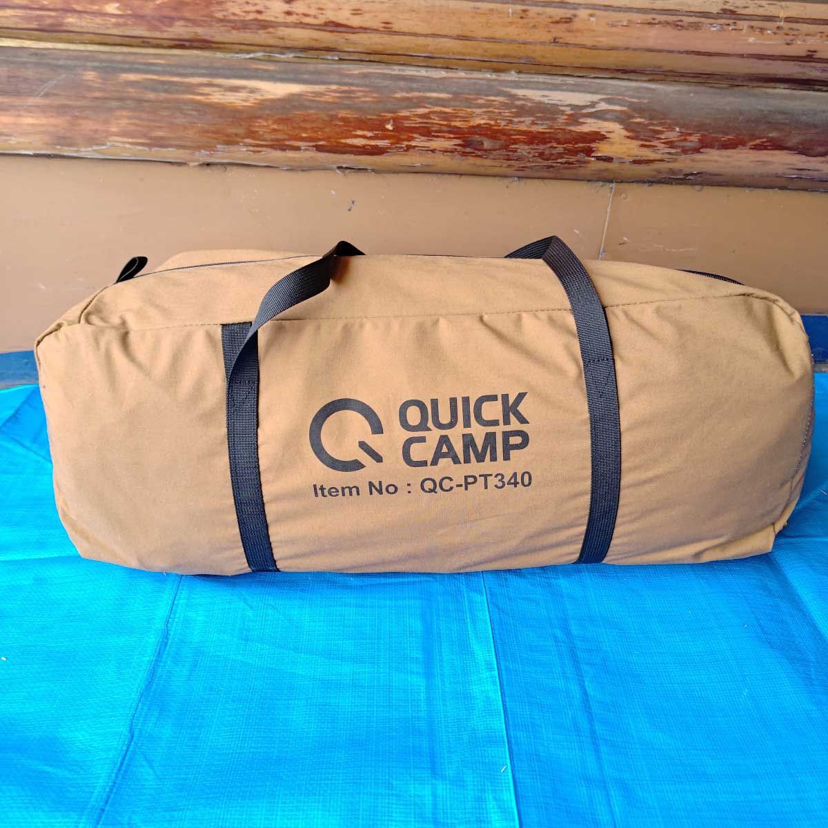 QUICKCAMP クイックキャンプ ポリコットン ツインポールソロテント QC