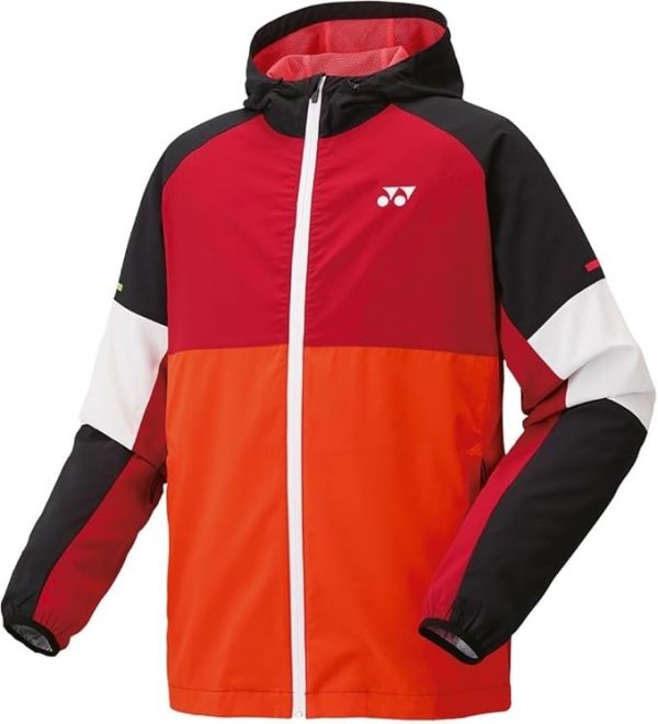 5営業日で発送 YONEX ヨネックス ユニウラジツキウォームアップパーカー 52016 色 サンセットオレンジ サイズ S