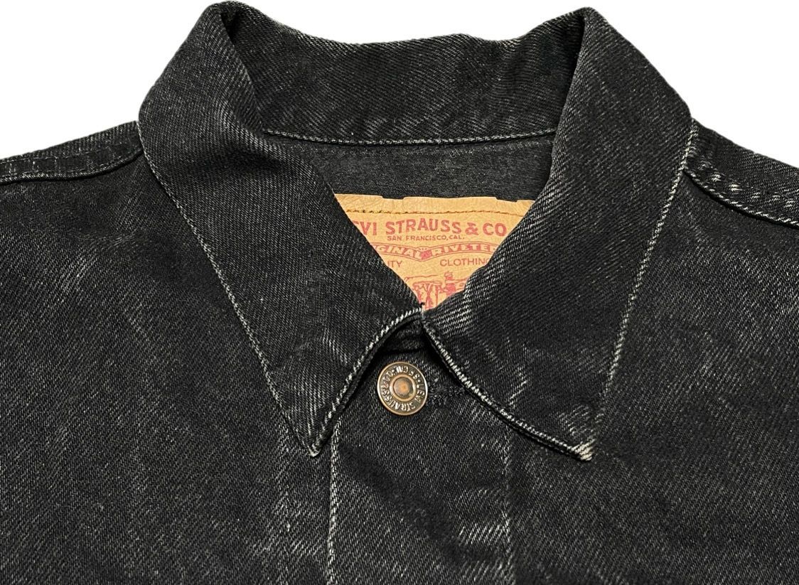 カナダ製 LEVI'S ブラックデニムジャケット 75529-0260 ブラック