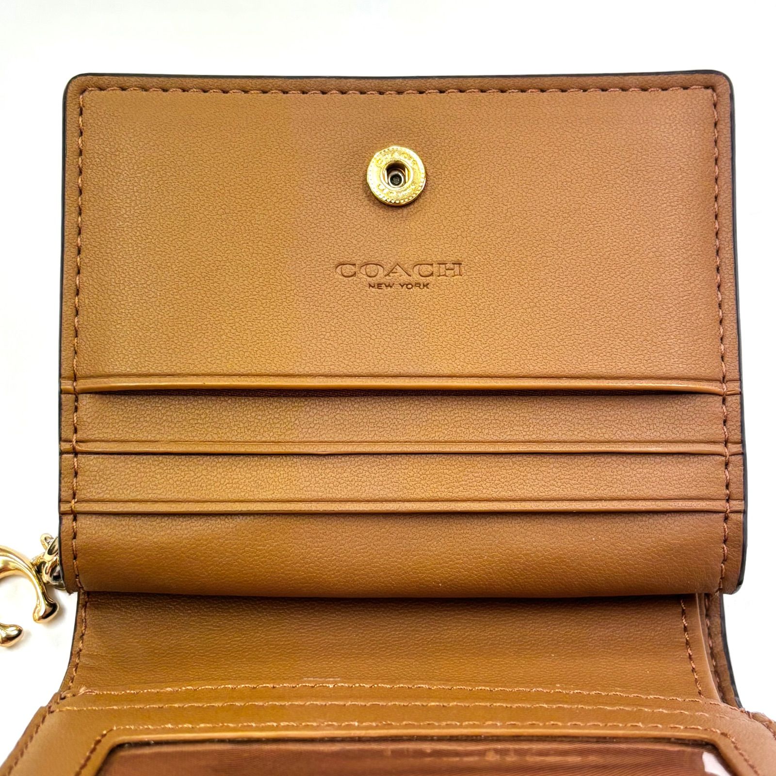 COACH CT980 二つ折り財布 オレンジ 公式】コーチアウトレット