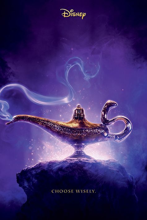 アラジン ディズニー映画ポスター - メルカリ