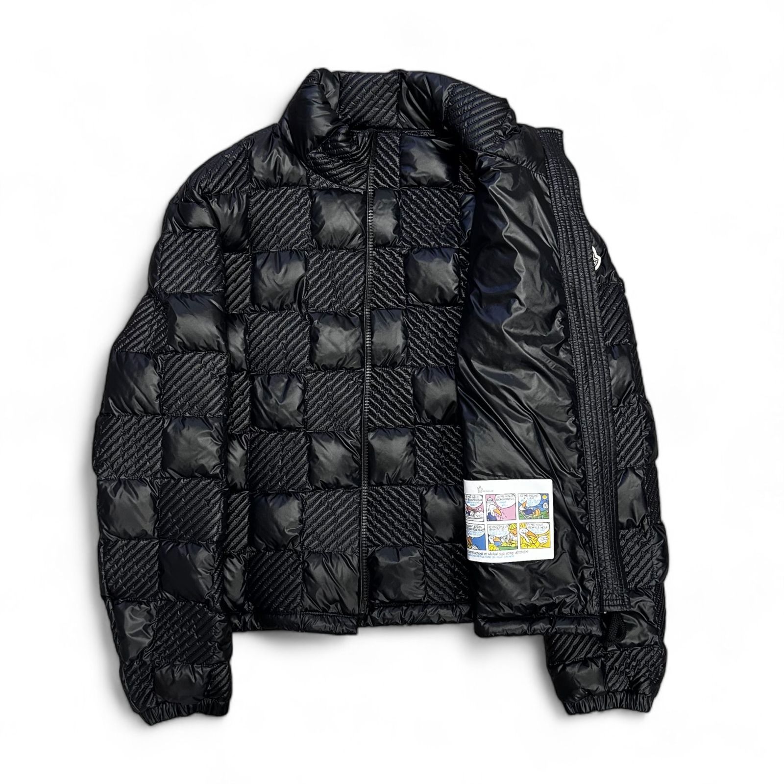 MONCLER Ancy キルティング チェッカーボード ダウンジャケット 新品 MONCLER Ancy キルティング チェッカーボード ダウン