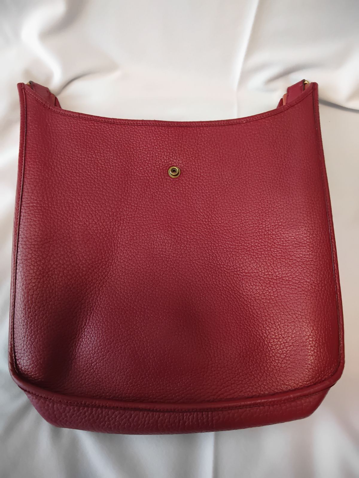 エルメス(HERMES)エブリンGMシェーブルレッド ショルダーバッグ - メルカリ