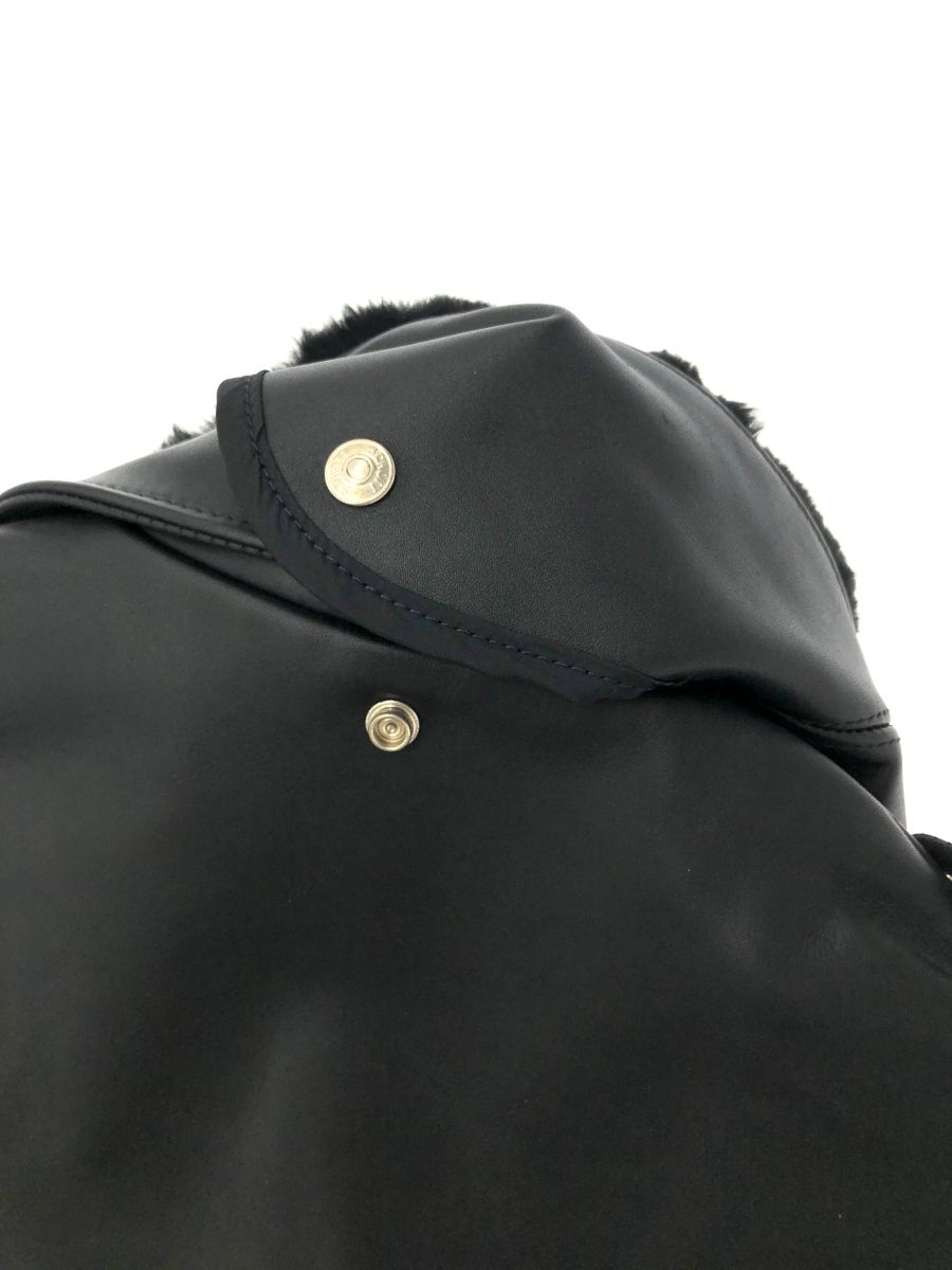 美品 schott ショット 襟ボアダブルライダース レザージャケット