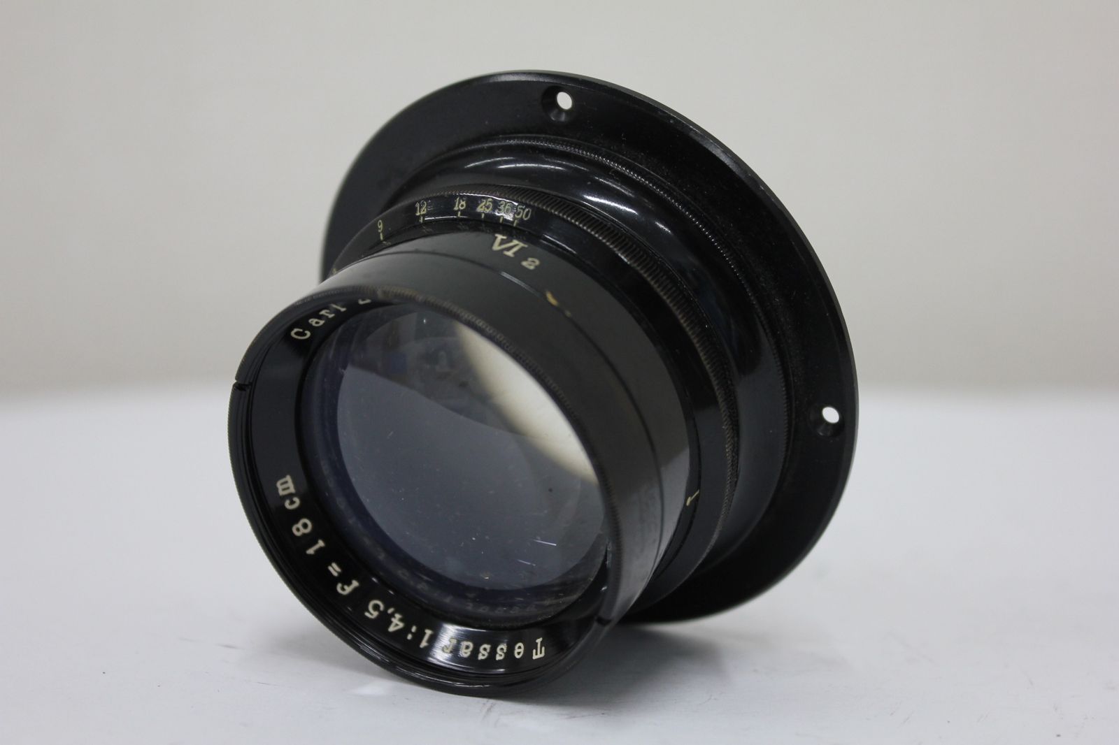 訳あり品 カールツァイス Carl Zeiss Jena Tessar 18cm F4.5 レンズ e3119