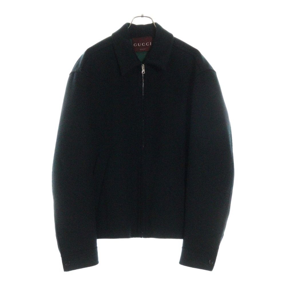 グッチ、ブルゾン、ジャケット 楽天市場】GUCCI (グッチ) ウール混 フルジップ ボンバー