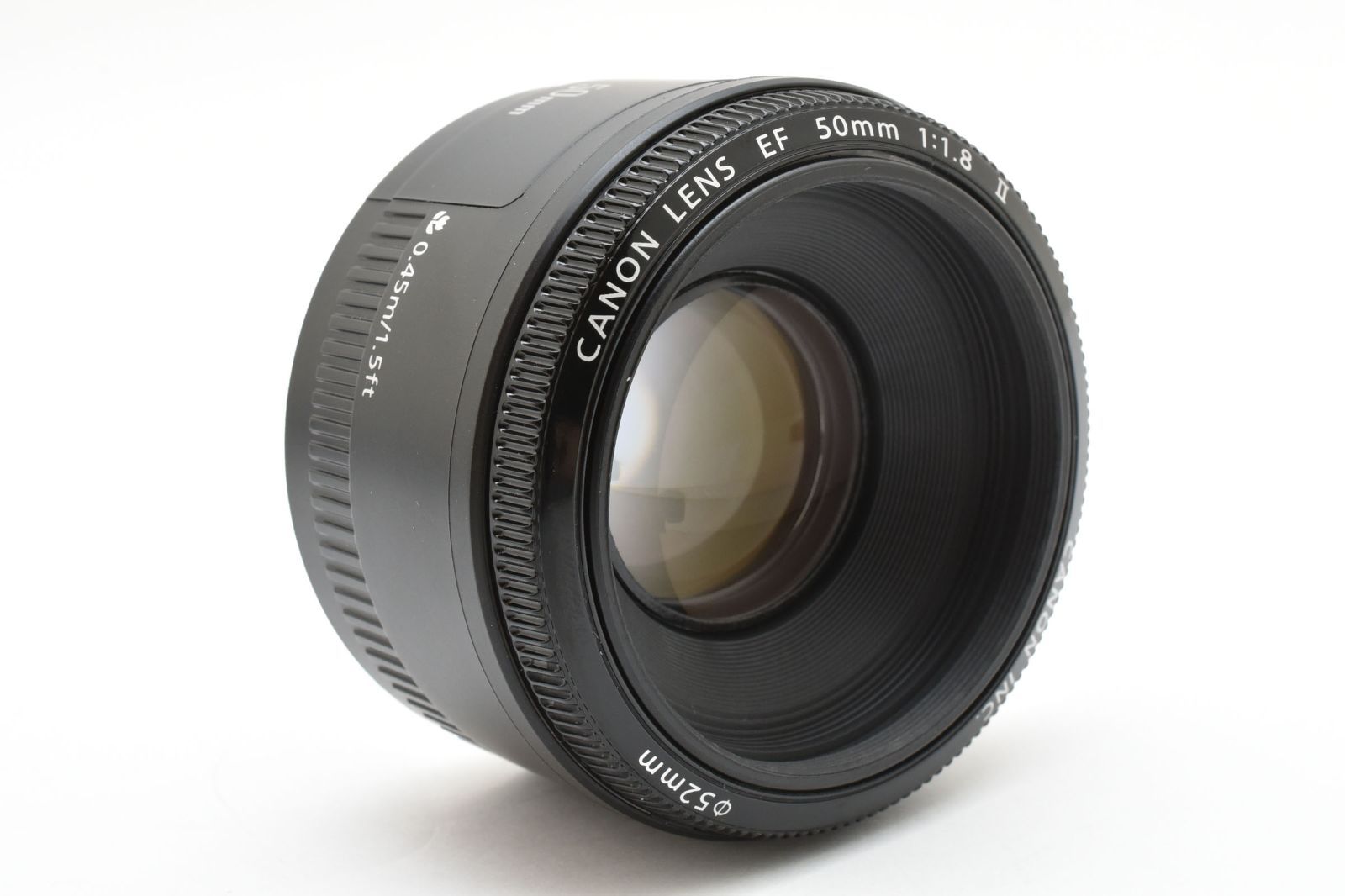 返品保証】☆極上美品☆ CANON キャノン EF 50mm F1.8 II 単焦点
