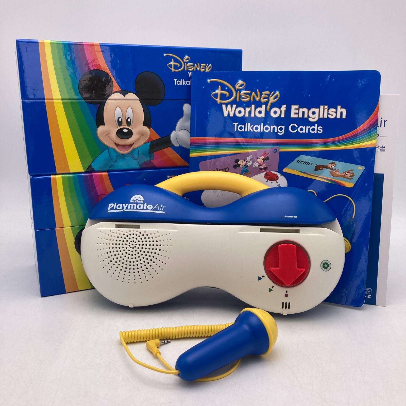 最新版】2022年購入 トークアロングセット プレイメイトエアー ディズニー英語システム DWE Disney ワールドファミリー 中古  1007804 - メルカリ