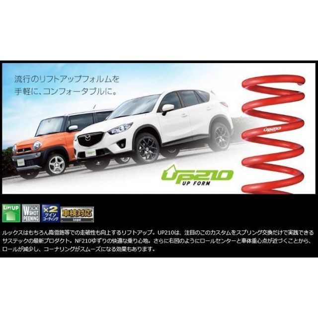 タナベ UP210 リフトアップサス 1台セット デリカD：5 CV1W 2013.1.1