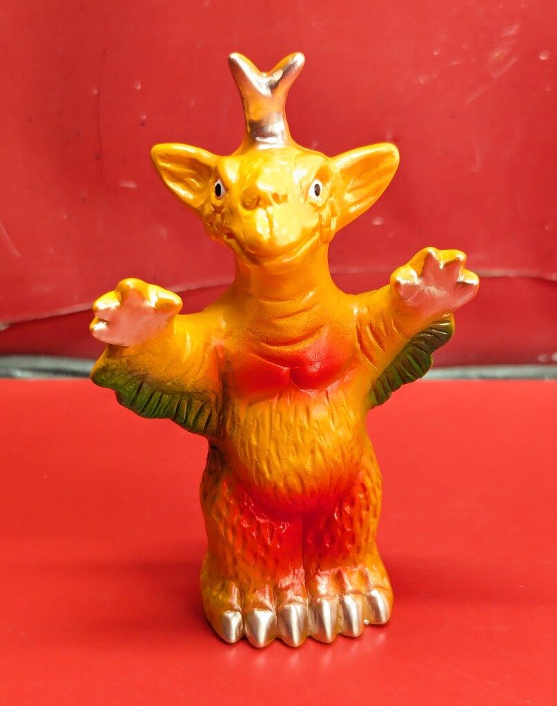 マルサン マルモンの指人形シリーズ ラドラキング オレンジ