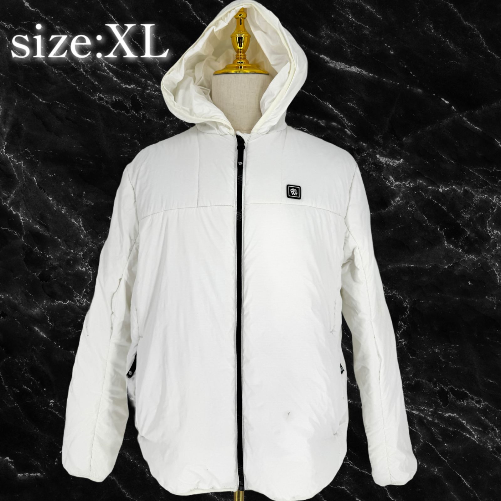 ZARA フード付きダウンジャケット