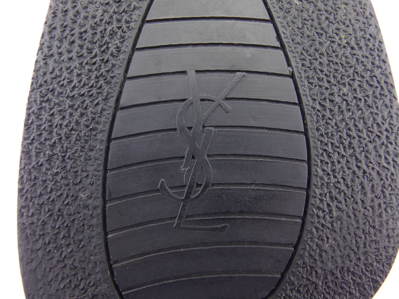 サンローラン SAINT LAURENT ブーツ ミドルブーツ ♯37 ラウンドトゥ ブラウン ベロア JP24 US37 レディース KIN-KAAI_COM