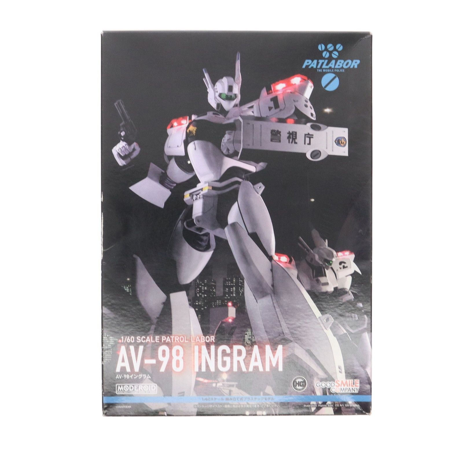 GOOD SMILE COMPANY - MODEROID(モデロイド) 1/60 AV-98イングラム 機動警察パトレイバー プラモデル(119314) グッドスマイルカンパニー MODEROID AV-98イングラム