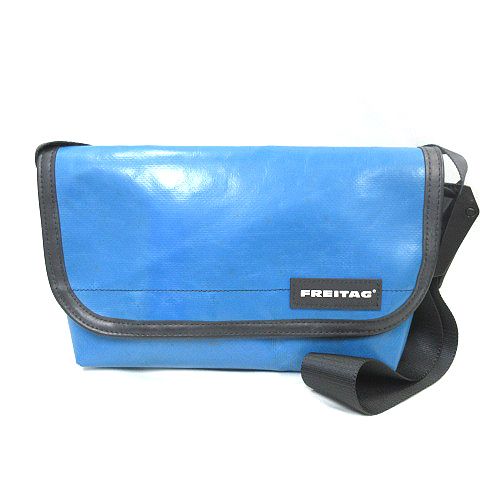 FREITAG フライターグ ショルダーバッグ 青 ブルー 一点物 - バッグ