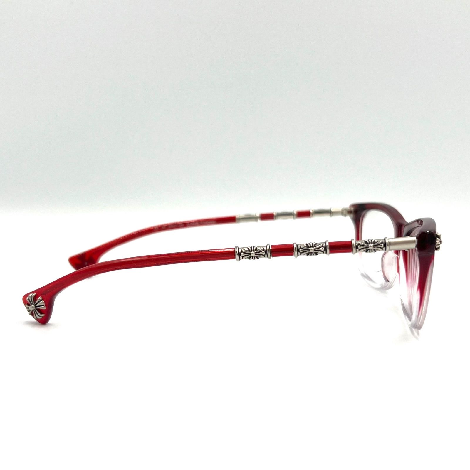 925 ファッション クロムハーツ LOVE-TUNNEL シルバー 度入り メンズ