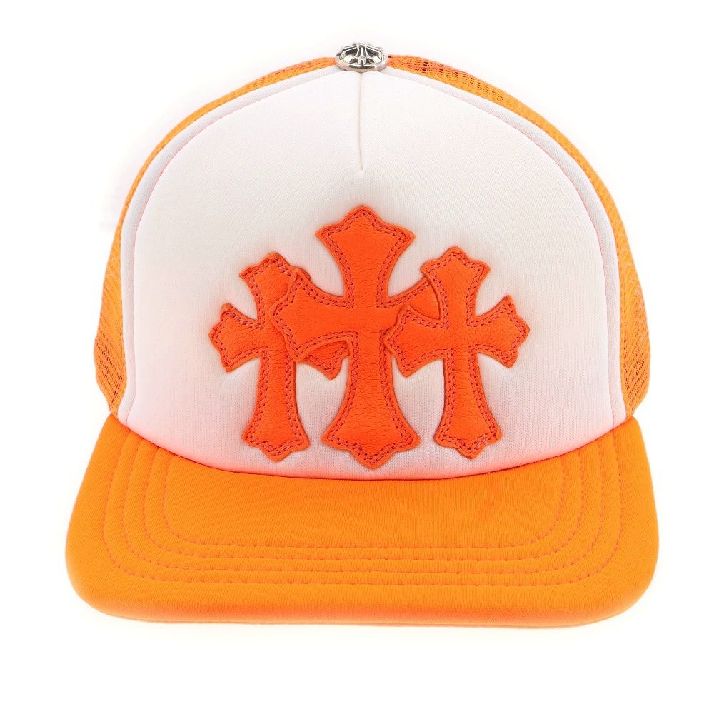 CHROME HEARTS (クロムハーツ) TRUCKER CAP セメタリークロス