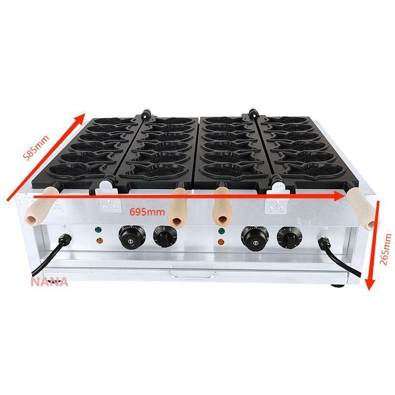 ジャンク品たい焼き器 6匹×2連 鯛焼き器/厨房機器/業務用 ジャンク品たい焼き器 6匹×2連 鯛焼き器/厨房機器/業務