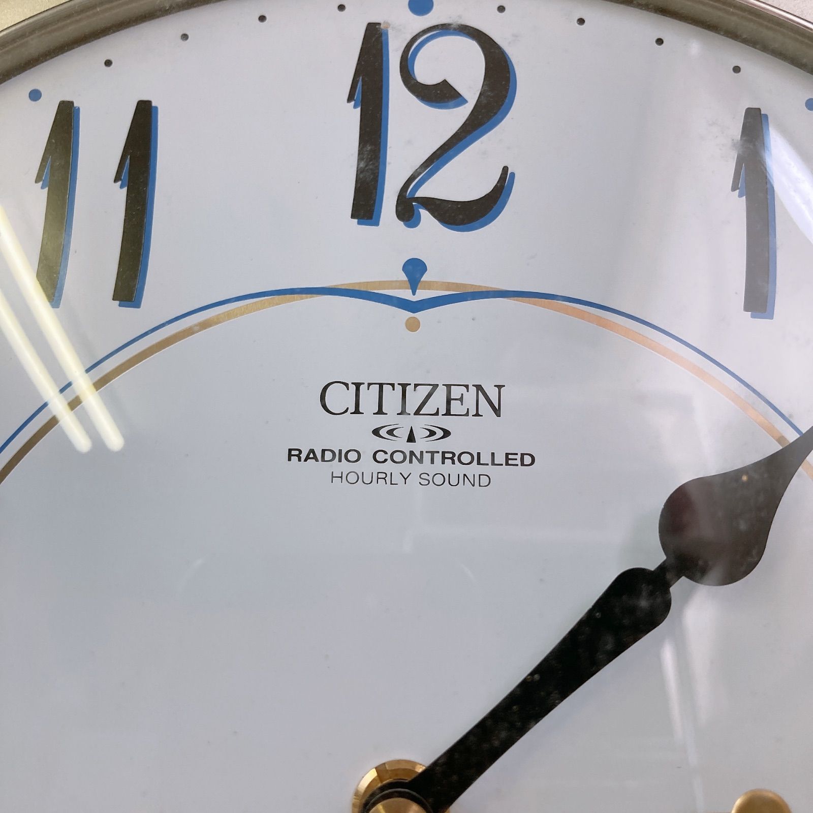 通電確認済 シチズン メロディ時計 PREVER 電波時計 4MN419-0 CITIZEN