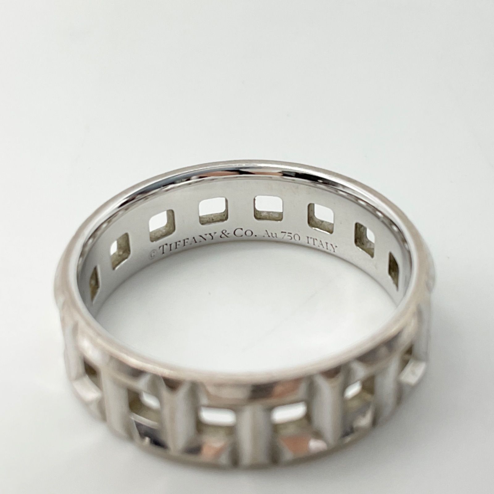 TIFFANY ワイドリング 11.5号 TIFFANY&Co. ティファニー アトラス・ワイドリング・指輪/Sv925