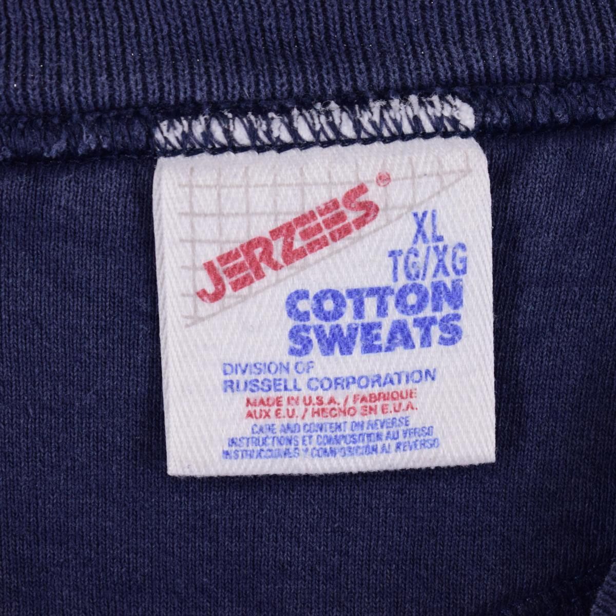 90年代 ジャージーズ Jerzees カレッジスウェットシャツ トレーナー USA製 メンズM ヴィンテージ /eaa364883