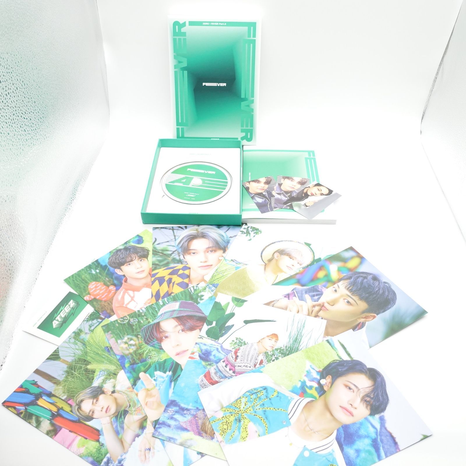 ATEEZ kpopstore fever pt.3トレカ ジョンホ ATEEZ ZERO : FEVER Part.3 official photocard Ver. A Diary Z
