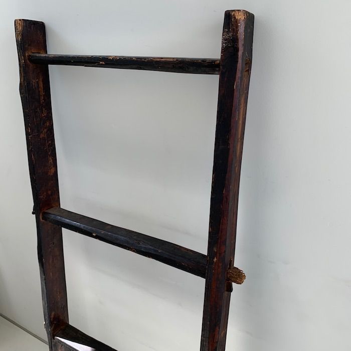 古家具 ディスプレイ用梯子【骨董品】 【公式通販】