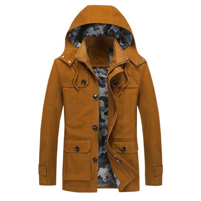 種類14：2XL (5/G：大気ブラック J50 薄型ス 秋　冬 コーデ メンズ  服 シンプル ファッション オシャレ 大人 かっこいい 大きいサイズ ストリート 紳士服 ウインドブレーカー ミディアム ロング フード付き カジュアル ソリッドカラー ジャケ