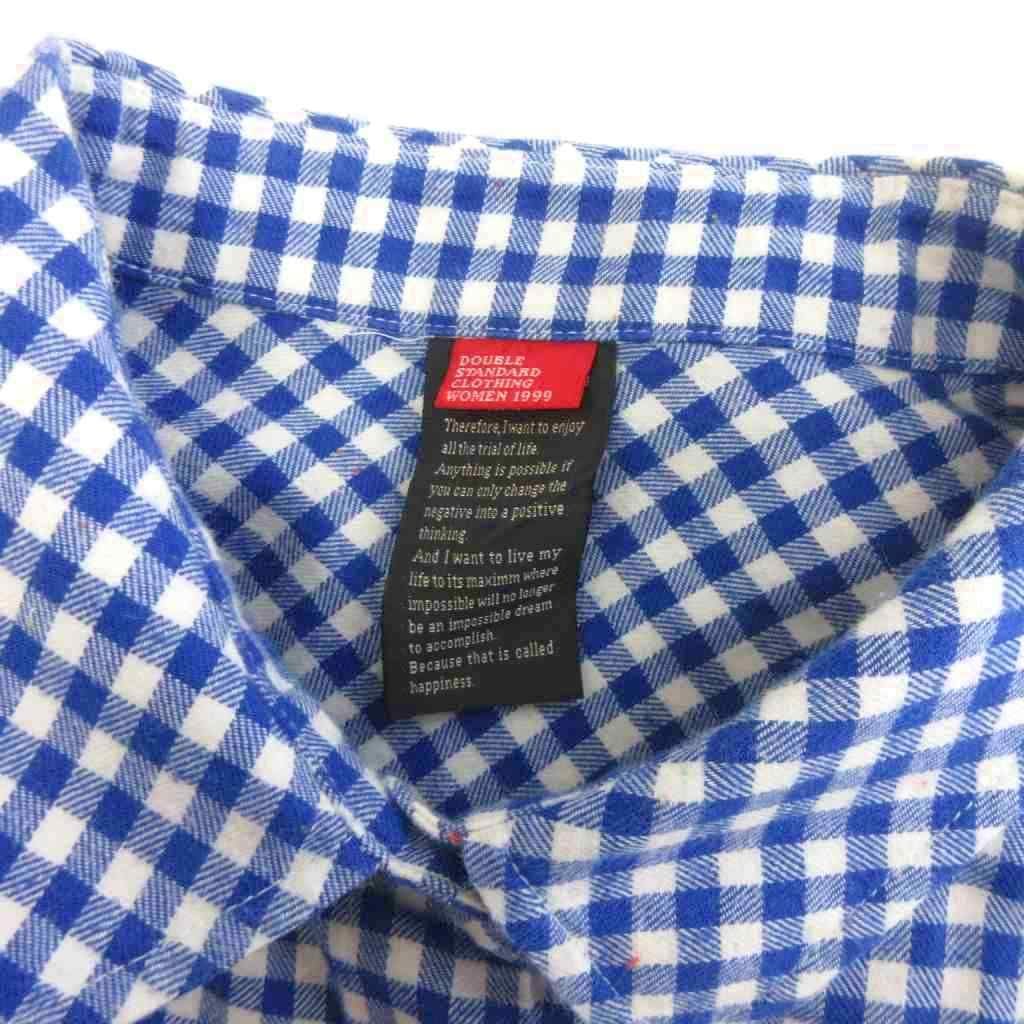 ダブルスタンダードクロージング ギンガムチェック シャツ ダブルスタンダードクロージング ダブスタ DOUBLE STANDARD