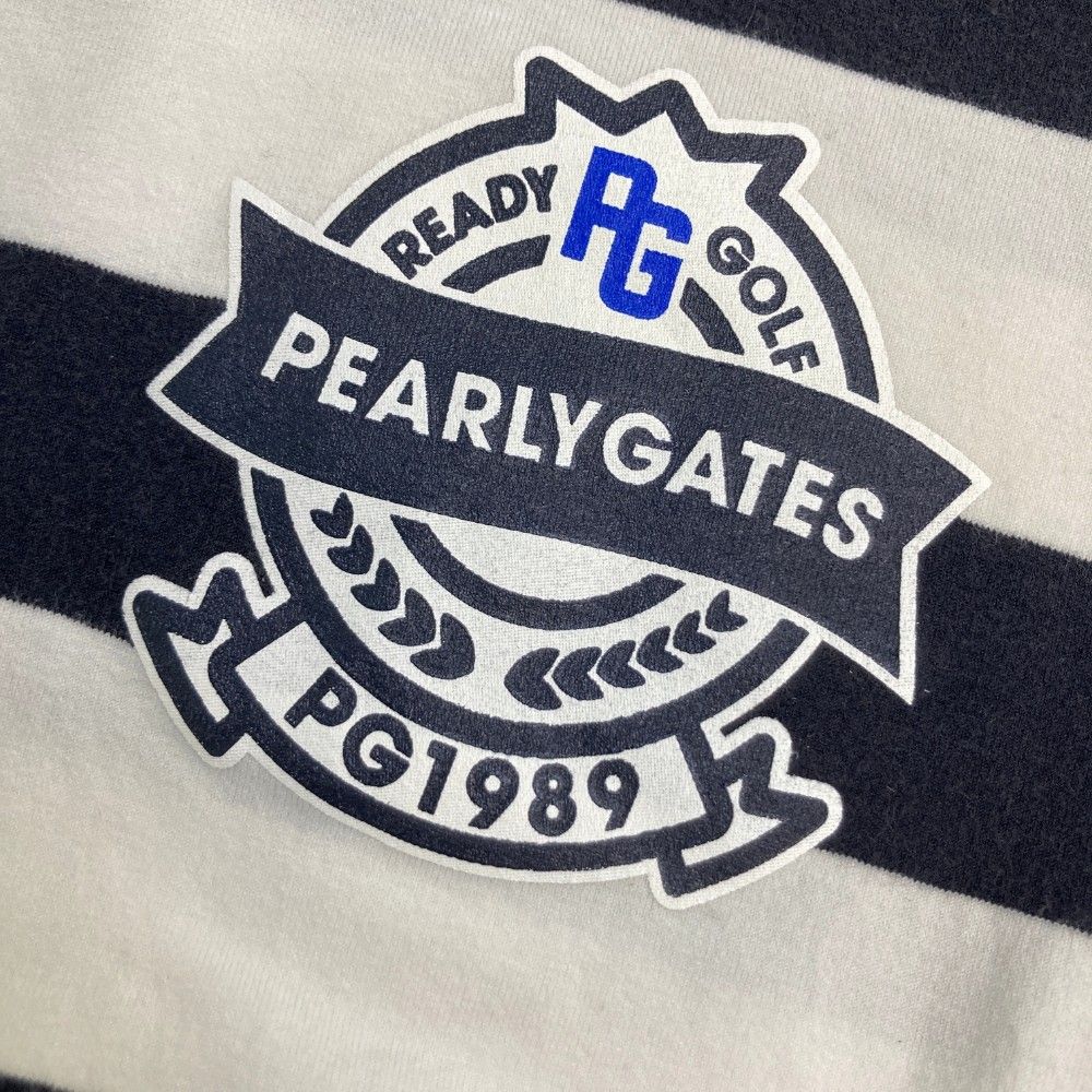 サイズ：2 PEARLY GATES パーリーゲイツ モックネック長袖T