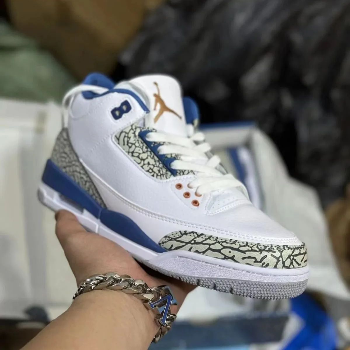 新品NIKE Air Jordan 3 レトロTrue Blue