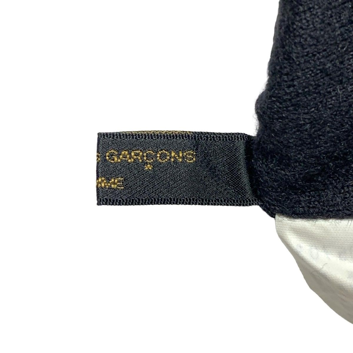  COMMEdesGARCONS HOMME コムデギャルソンオム 手袋 メンズ - 黒 ウール 手袋 小物