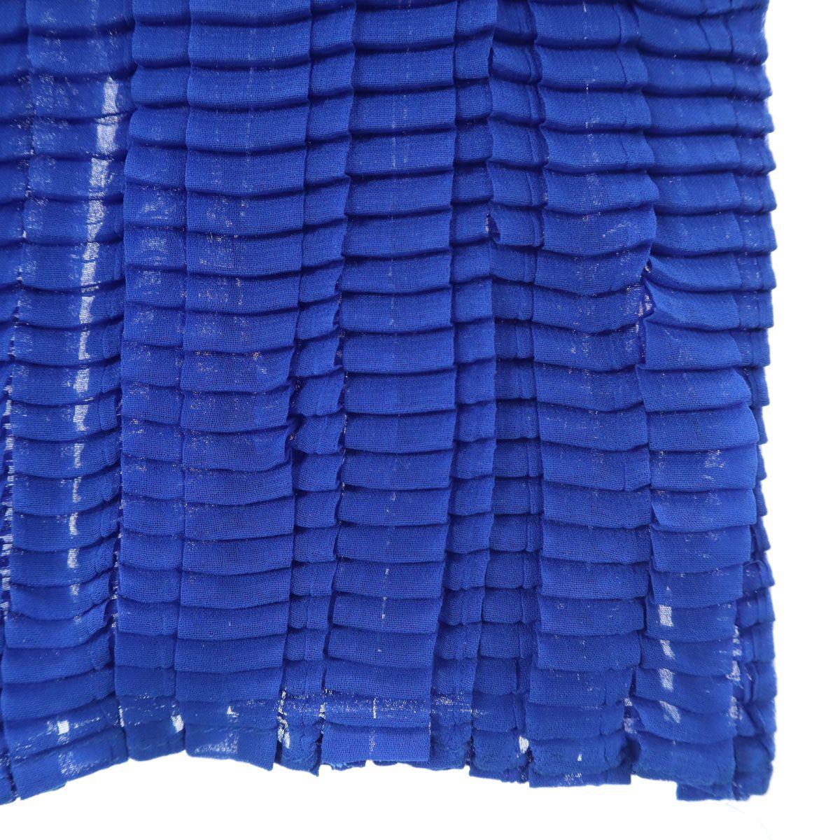 ISSEY MIYAKE イッセイミヤケ 90s オールド 長袖 ハイネック カットソー ブルー レディース ISSEY MIYAKE イッセイミヤケ 90s オールド 長袖 ハイネック